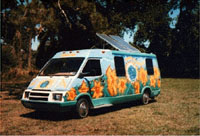 Joshua Tickell and Kaia Roma's Veggie Van